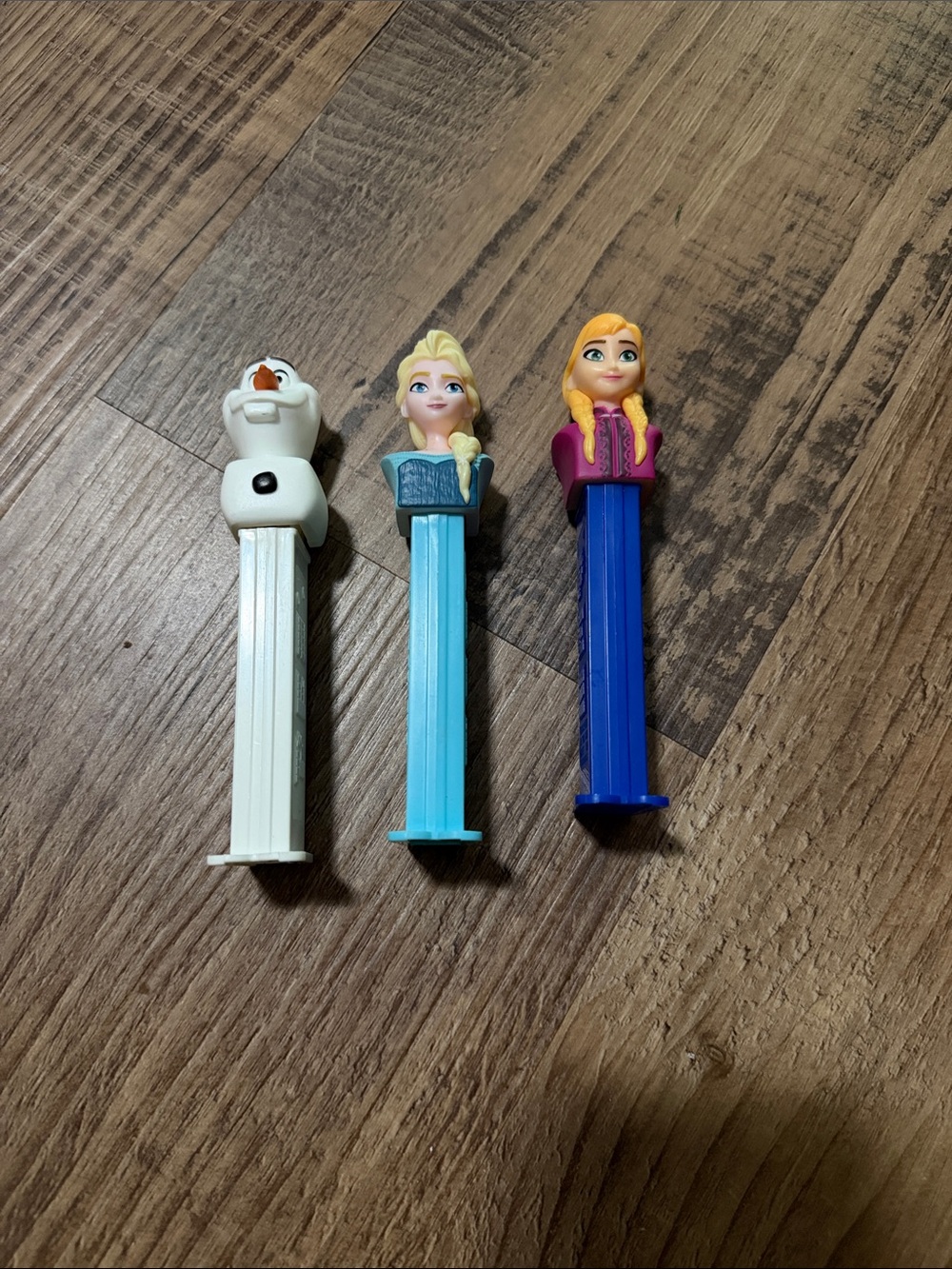 Disney Frozen Candy Dispensers - Olaf, Elsa & Anna - White/Light Blue/Blue